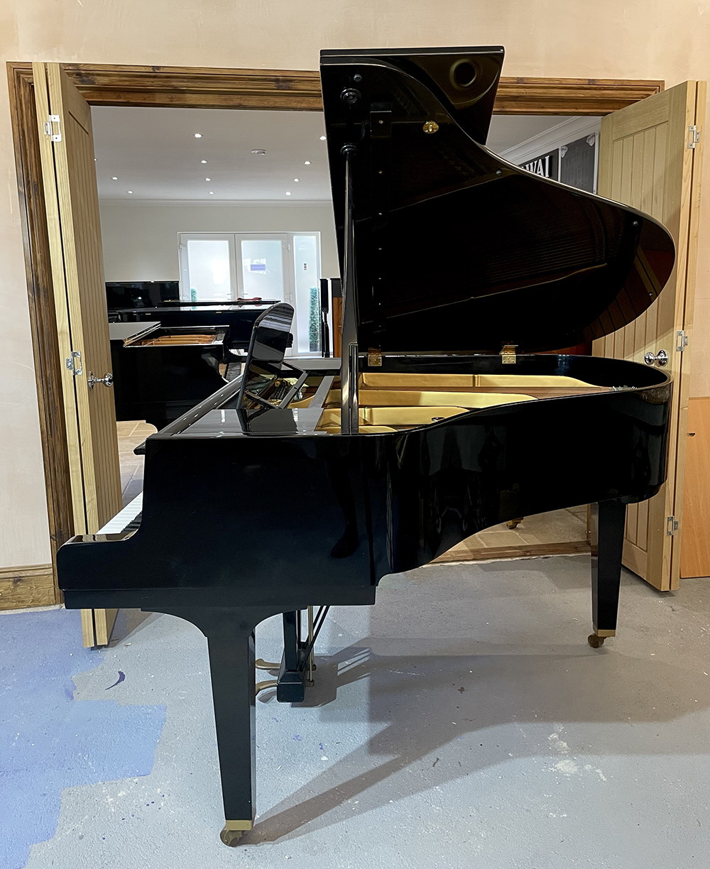 Instalar en pc Universidad Afirmar Restored Yamaha G1 Black High Gloss Baby Grand Piano